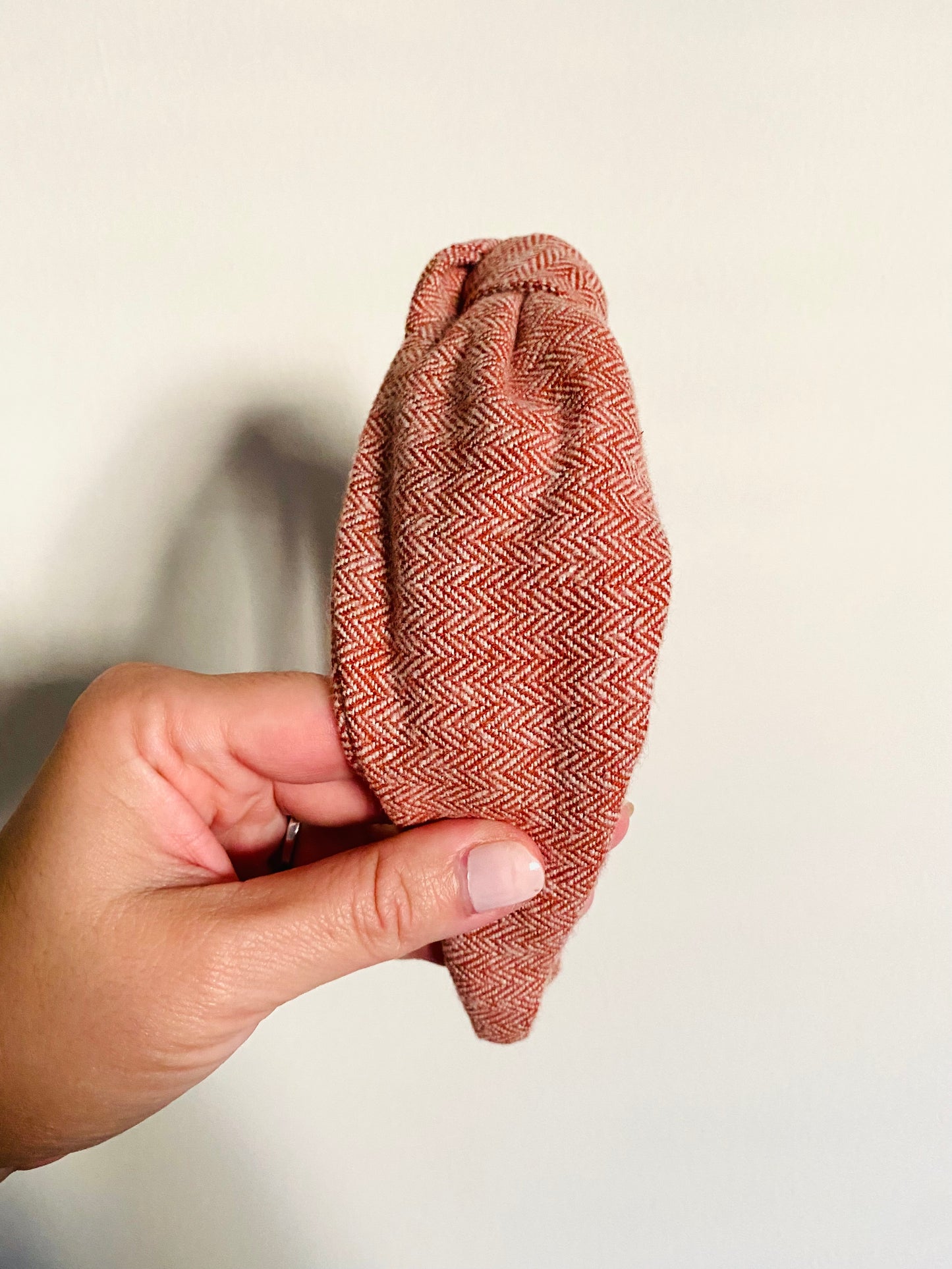 Light Rust Knotted Classic Headband