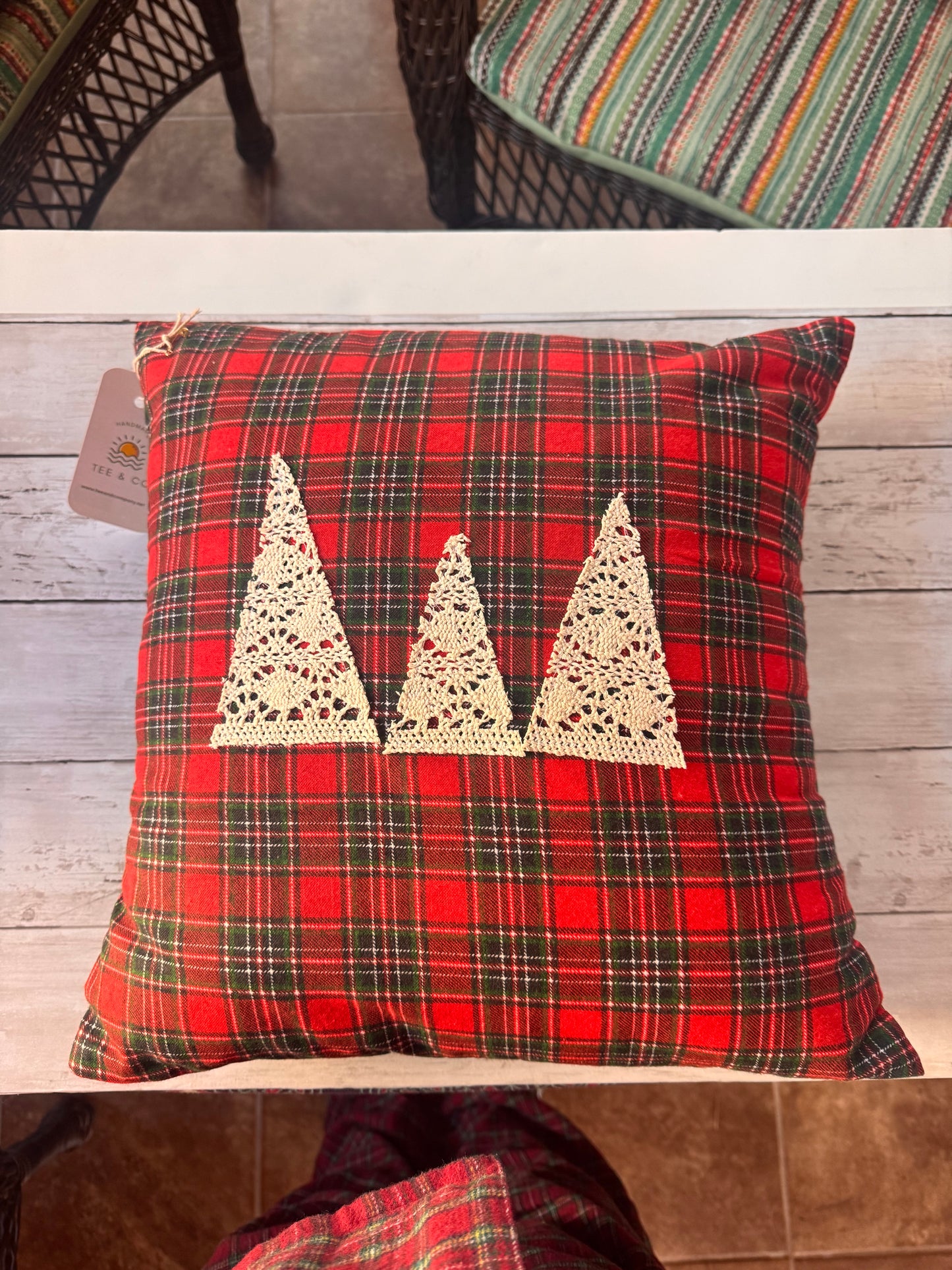 Winter Trees Pillow Case 16x16