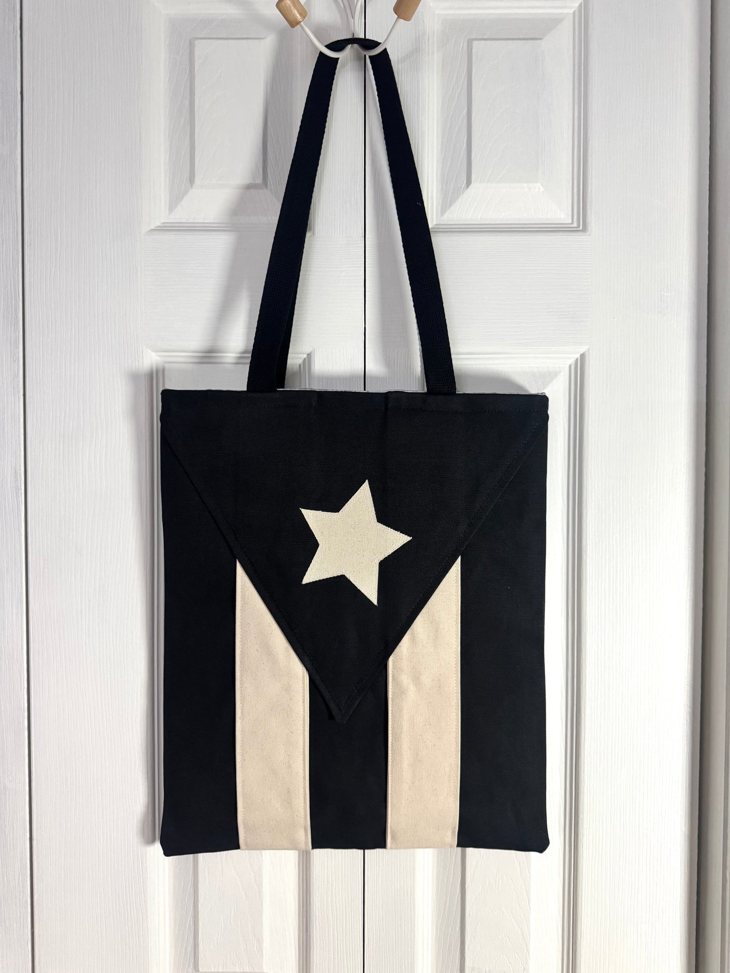 Resistance Puerto Rican Flag Tote Bag