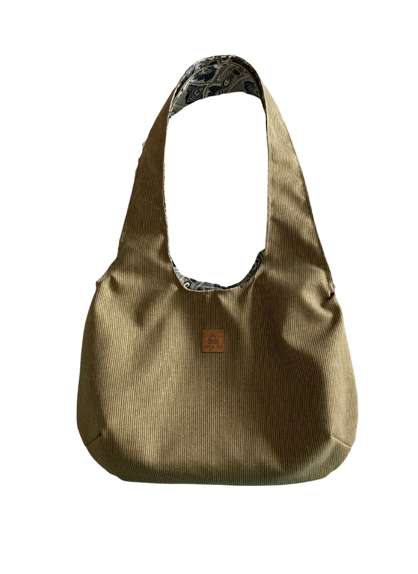 Solarium Reversible Hobo Bag
